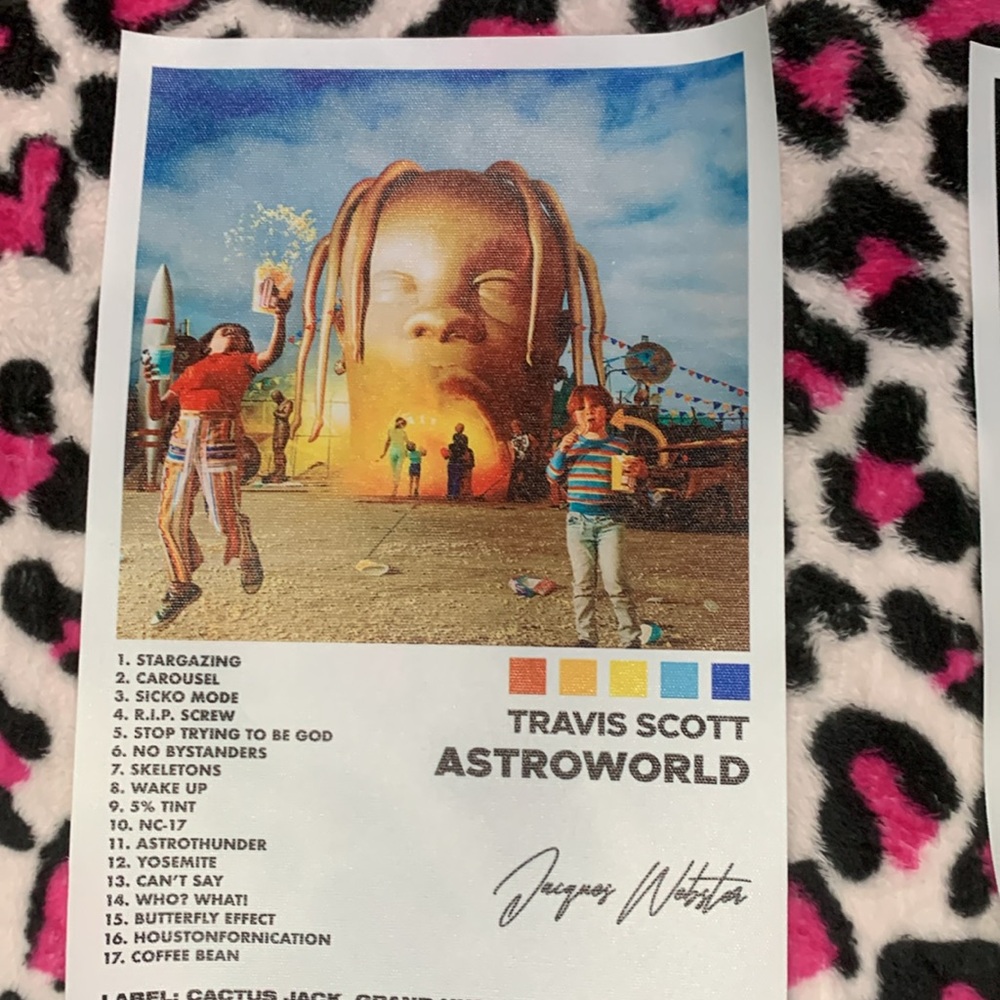 Travis Scott posters - Picture 3 of 7